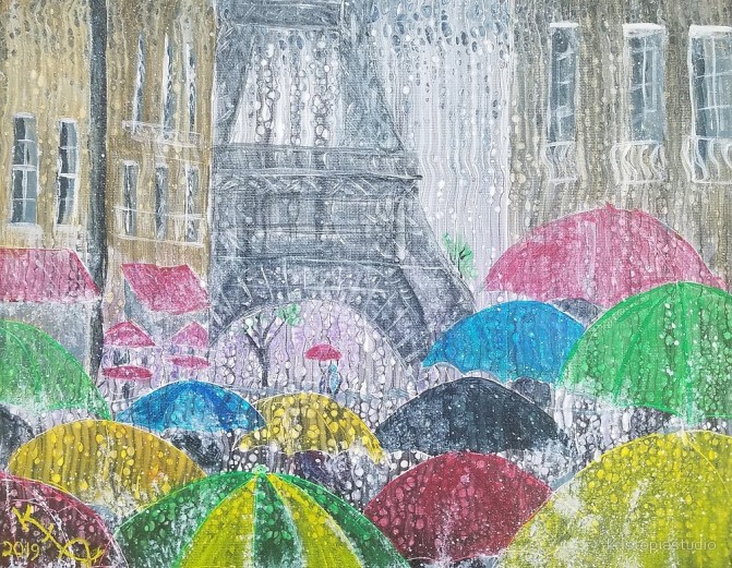 Umbrellas in Paris